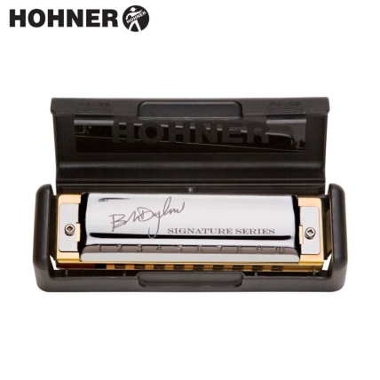Gaita Hohner Bob Dylan Signature Series Com Afinaçao Em C-Maior