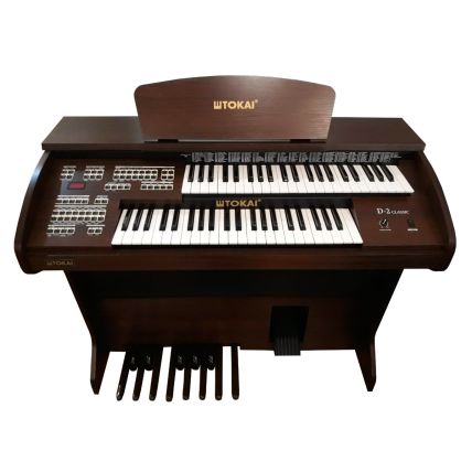 Orgão Eletronico Tokai D-2 Classic Marrom