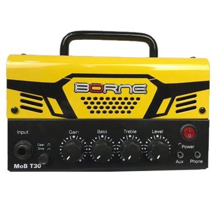 Amplificador Borne Mob T30 Amarelo