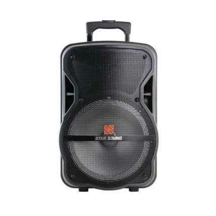 Caixa Acústica Star Sound SS-100 Ativa 10" C/Bateria C/BT/FM/SD/USB
