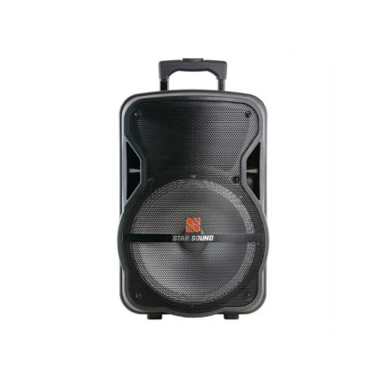 Caixa Acústica Star Sound SS-80 Ativa 8" C/Bateria C/BT/FM/SD/USB