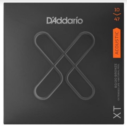 Encordoamento Violão Aço .010 D'Addario Extra Light XTABR 1047