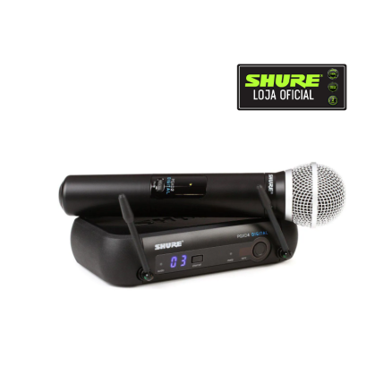 Microfone Shure PGXD24BR + SM58-X8B
