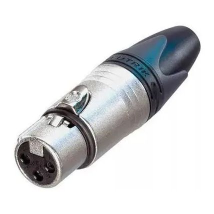 Pino Neutrik XLR Femea de 3 Polos NC3FXX-D