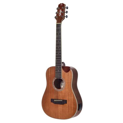 Violão Seizi Baby Akira Half Cutaway Mahogany com Bag