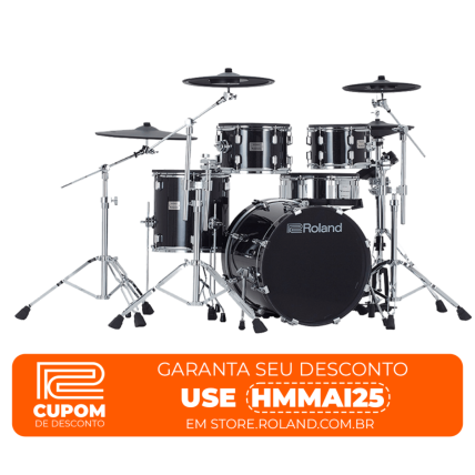 Bateria Roland VAD-507 KD200-MS + DTS-321