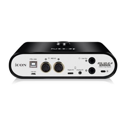 Interface Icon DUO44LIVE USB 2Canais MIDI Compatível C/Celular