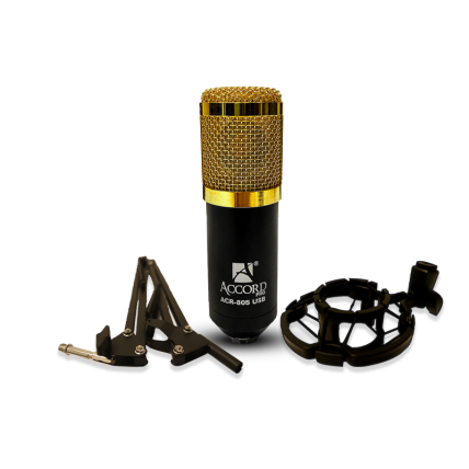 Microfone Accord Kit ACR-805 USB C/ Fio