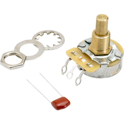 Potenciometro Fender Ton/Vol Eixo Solido 500K Solid Chaft - 0990835000