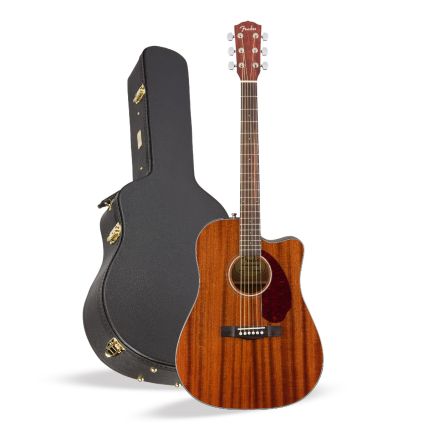 Violão Fender CD-140 SCE Dreadnought Cutaway C/Case 097 0213 322 All Mahogany