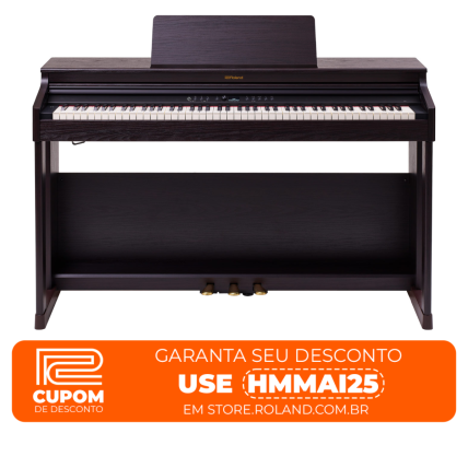 Piano Roland RP701-CB Digital 88 Teclas