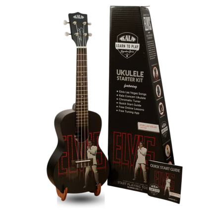 Ukulele kala Elvis viva las vegas learn to play ltp-c