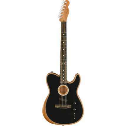 Violão Fender Acoustasonic Telecaster EB C/ Bag 0972013206 Black