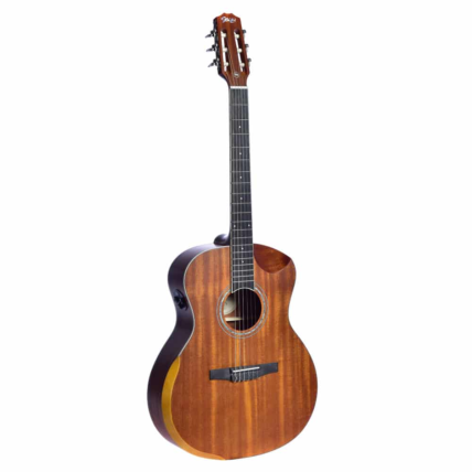 Violao Eletrico Seizi Nylon Nagoya Mirai Mahogany Satin