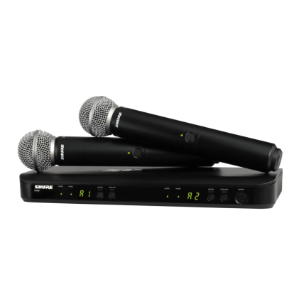 Microfone Shure BLX288BR-SM58-J10