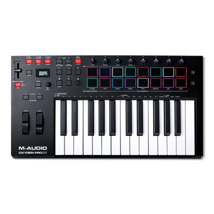 Teclado M-audio Controlador Oxygen Pro 25 Semi Wght C/usb