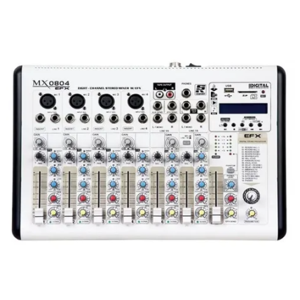 Mixer Staner MX08.04 EFX 8 Canais