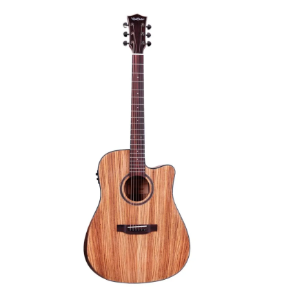 Violão Eletrico RedBurn RB-ARZ All Zebrawood