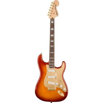 Guitarra Fender Squier 40TH Anniversary Stratocaster LRL Gold Edition Sienna Sunburst 0379410547