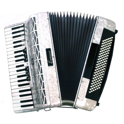 Acordeon Benson Bac120-7PWH 120 Baixos
