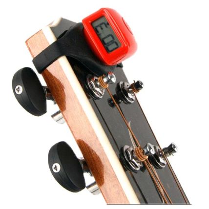 Afinador Zereth ZT-10S Clip Tuner Red