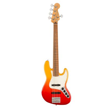 Contra Baixo Fender Player Plus Active Jazz Bass V PF 0147383387 Tequila Sunrise