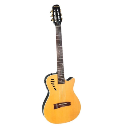 Violão Marques VN 1199 NS EQ Flat Nylon Natural Fosco Ativo Fishman