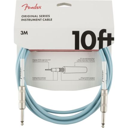 Cabo Fender Original 3,04m Instrumento Series 099 0510 003 Daphne Blue
