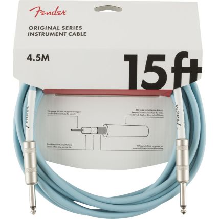 Cabo Fender Original 4,5m Instrumento Series Daphne Blue 0990515003