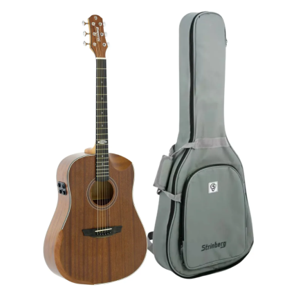 Violão Eletrico Strinberg SD301HCR Galaxy MGS Fosco Mohogany Satin