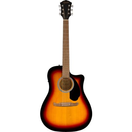 Violão Fender Fa-125ce Dreadnought Cut. WN 3ts Sunburst 0972713532