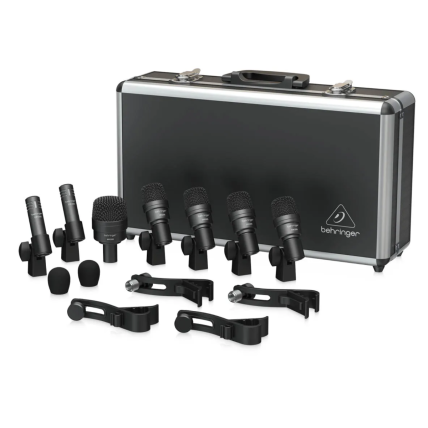 Kit Microfone Behringer Bc1200 7 Peças Para Bateria