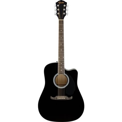 Violão Fender FA-125CE Dreadnought Eletroacustico WN 0972713506 Black