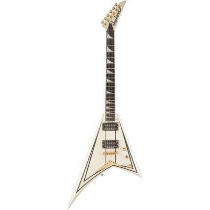 Guitarra Jackson RRT-3 Rhoads Pro Ebony Fingerboard 2914311557 Ivory With Black Pinstripes