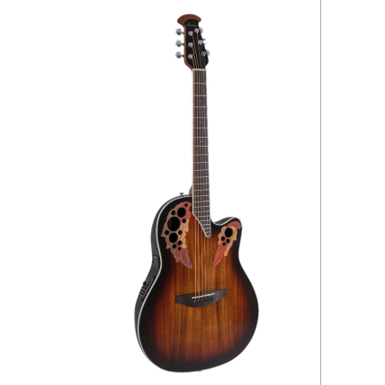 Violao Eletrico Ovation CE48P-KOAB-G Celebrity Elite Plus Super Shalow koarbust
