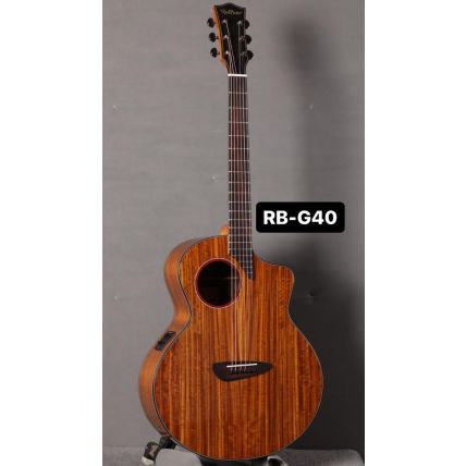 Violao Redburn RB-G40 Offset Sound Hole Walnut