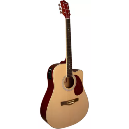 Violao Eletrico Memphis MD 18 Folk EQ Aço All Linden Natural