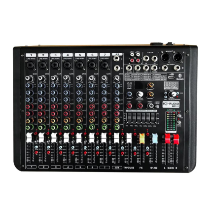 Mixer K-Audio MP810 8 Canais