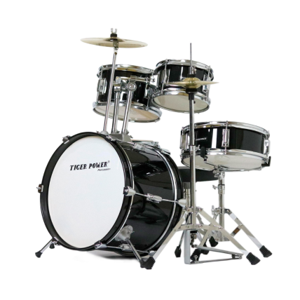 Bateria Tiger Bmd JR50B Infantil Black