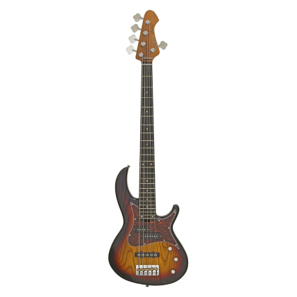 Contra Baixo Aria 313-MK2/5- Open Pore Sunburst 5 Cordas