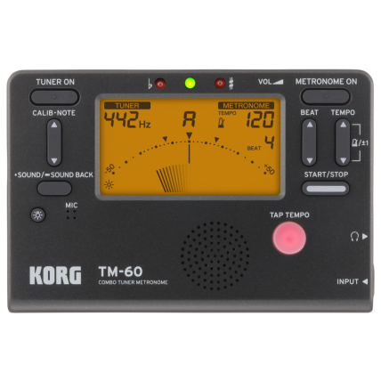 Metronomo korg TM 60 BK Digital Compacto