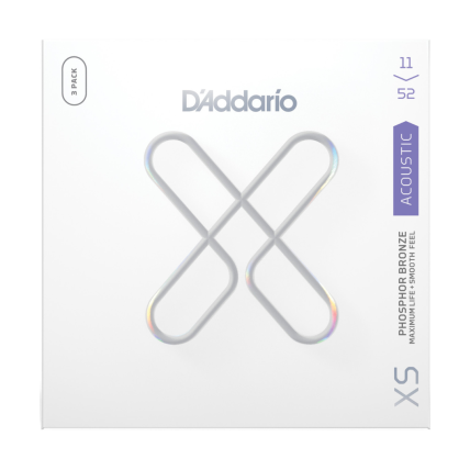 Encordamento D'addario Pack ( 3 unidades ) Violao 11/52 XSAPB