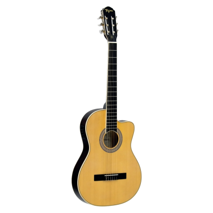 Violao Eletrico Tagima Cartagena NTABS Latim America Classical Flat Cutaway Nylon Spruce Agathis Natural