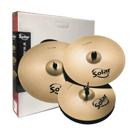 Kit de Prato Sabian SOL5003P Solar Performance 14″ 16″ 20