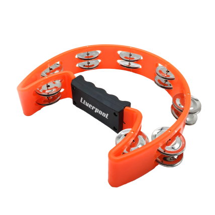Pandeiro liverpool Meia-Lua PML 001LA Laranja