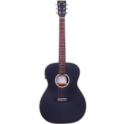 Violão Eletrico Rozini RX330EQFM Black Top Triple Ativo Fosco Mogno