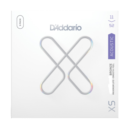 Encordamento D'addario Pack ( 3 unidades ) 11/52 Violão XSABR