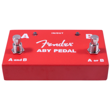 Pedal Fender 2 Switch Aby Pedal Red 0234506000