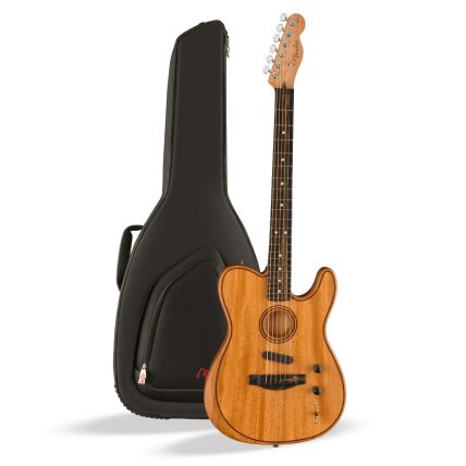 Violão Fender American Acoustasonic Telecaster All Mahogany Natural 0972013122