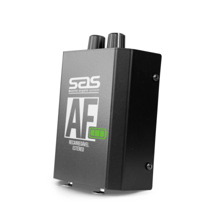 Amplificador Santo Angelo Fone Estéreo Preto